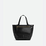 Bottega Veneta Small Flip Flap in Black 754916 VCPP 11019