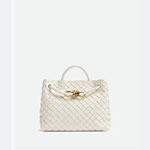 Bottega Veneta Small Andiamo in White 766014 VCPP 19156