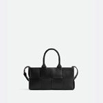 Bottega Veneta Mini East-West Arco Tote in Black 776778 VCQC 28425