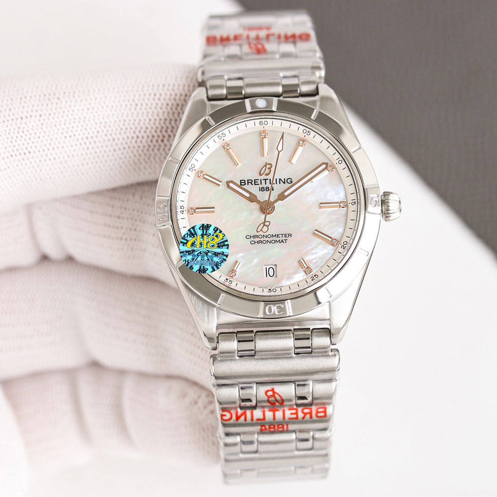 Breitling Chronomat Automatic 36 Watch A10380101A4A1: Image 3