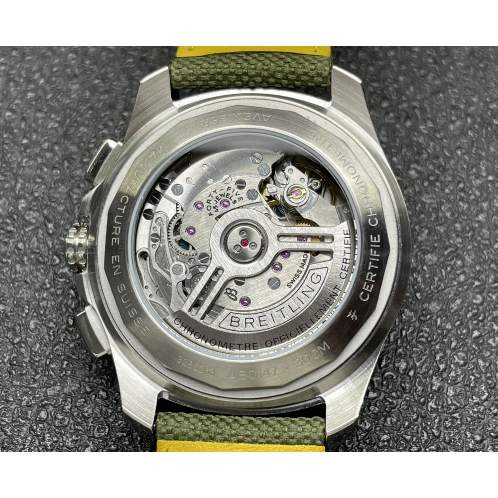 Breitling Avenger B01 Chronograph 44 Watch AB0147101L1X1: Image 5
