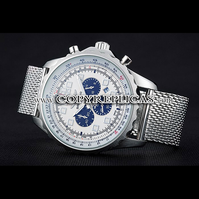 Breitling Navitimer Stainless Steel Strap Beige Dial BL5677: Image 3