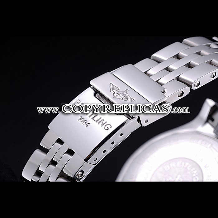 Breitling Chronomat Evolution Black Dial Stainless Steel Bracelet BL5716: Image 4