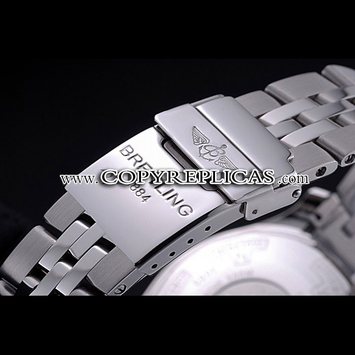 Breitling Professional Chronospace Black Dial Stainless Steel Bracelet BL5760: Image 4