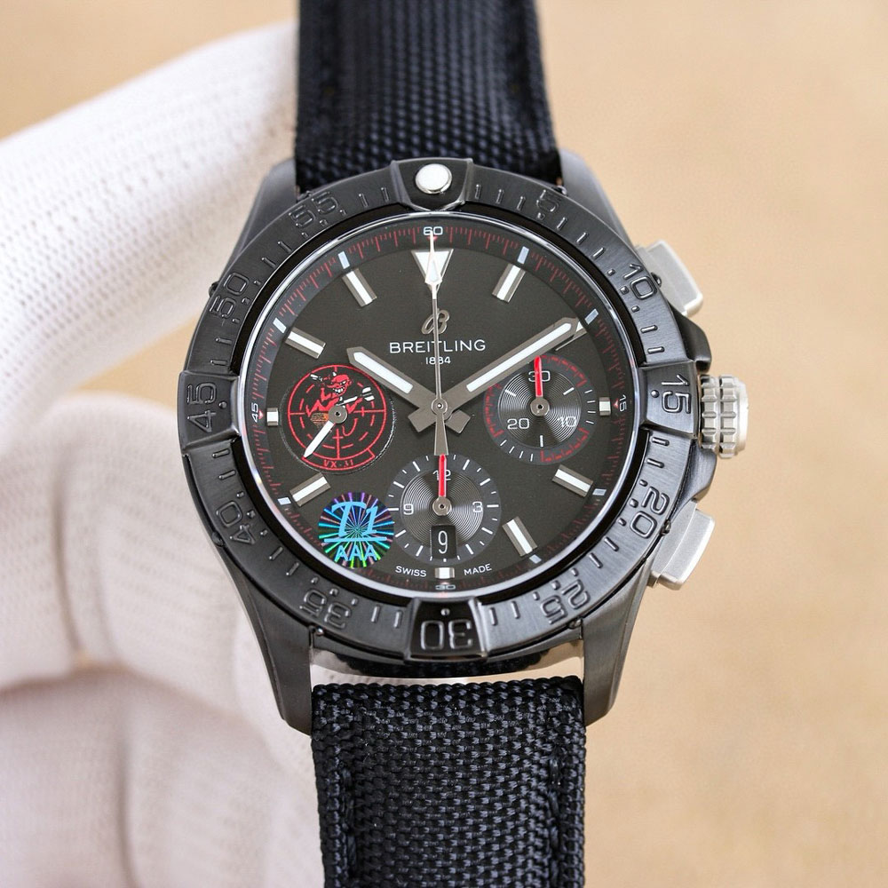 Breitling Avenger B01 Chronograph 44 Night Mission Watch SB01473A1B1X1: Image 2