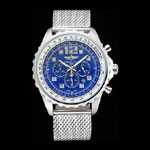 Breitling Navitimer Stainless Steel Strap Blue Dial BL5641