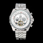 Breitling Bentley Mulliner Tourbillon White Dial Stainless Steel Case Bracelet BL5653