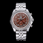 Breitling Bentley 6-75 Speed Bronze Dial Stainless Steel Case Bracelet BL5759