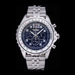 Breitling Professional Chronospace Black Dial Stainless Steel Bracelet BL5760