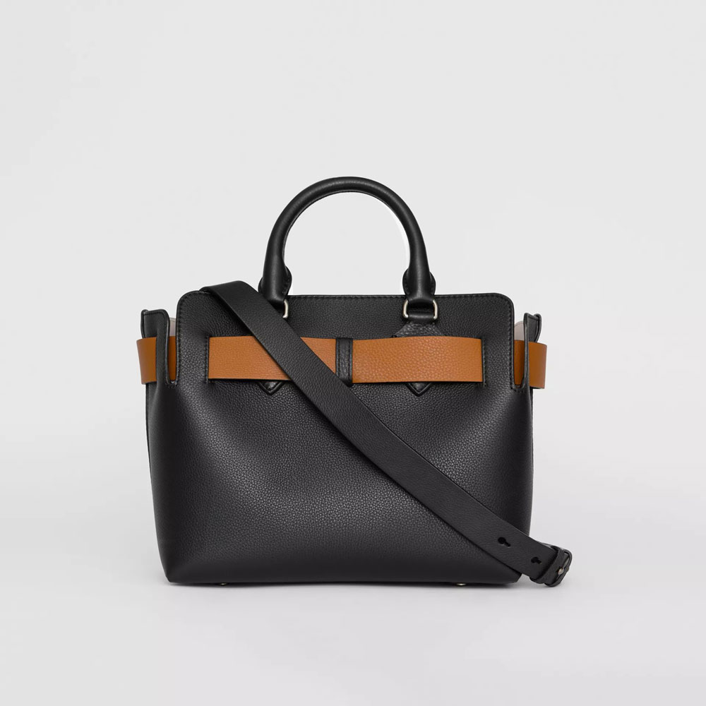 Burberry Medium Leather Belt Bag in Black 40785761: Image 4