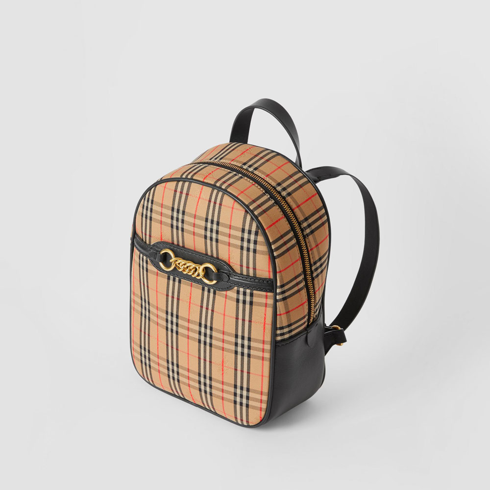 Burberry 1983 Check Link Backpack 80046531: Image 2