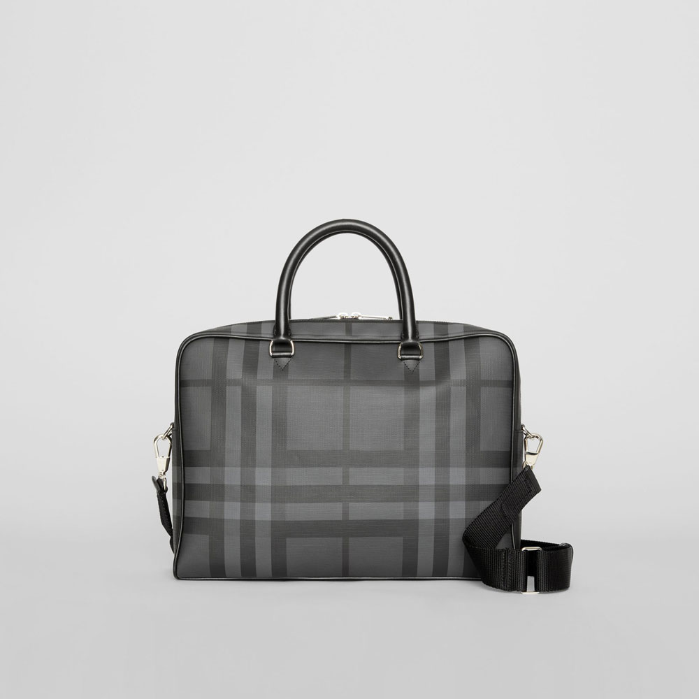 Burberry London Check and Leather Briefcase 80051581: Image 1