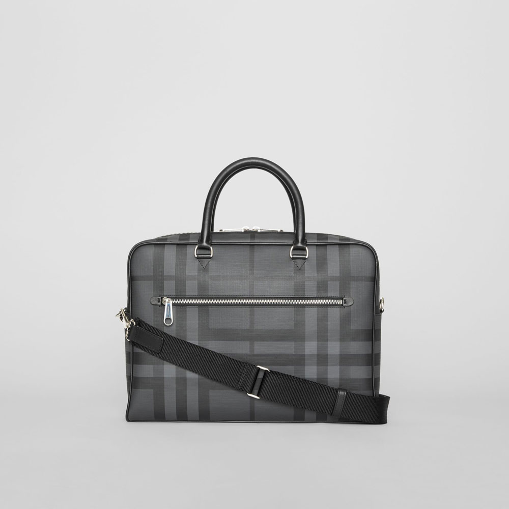 Burberry London Check and Leather Briefcase 80051581: Image 4