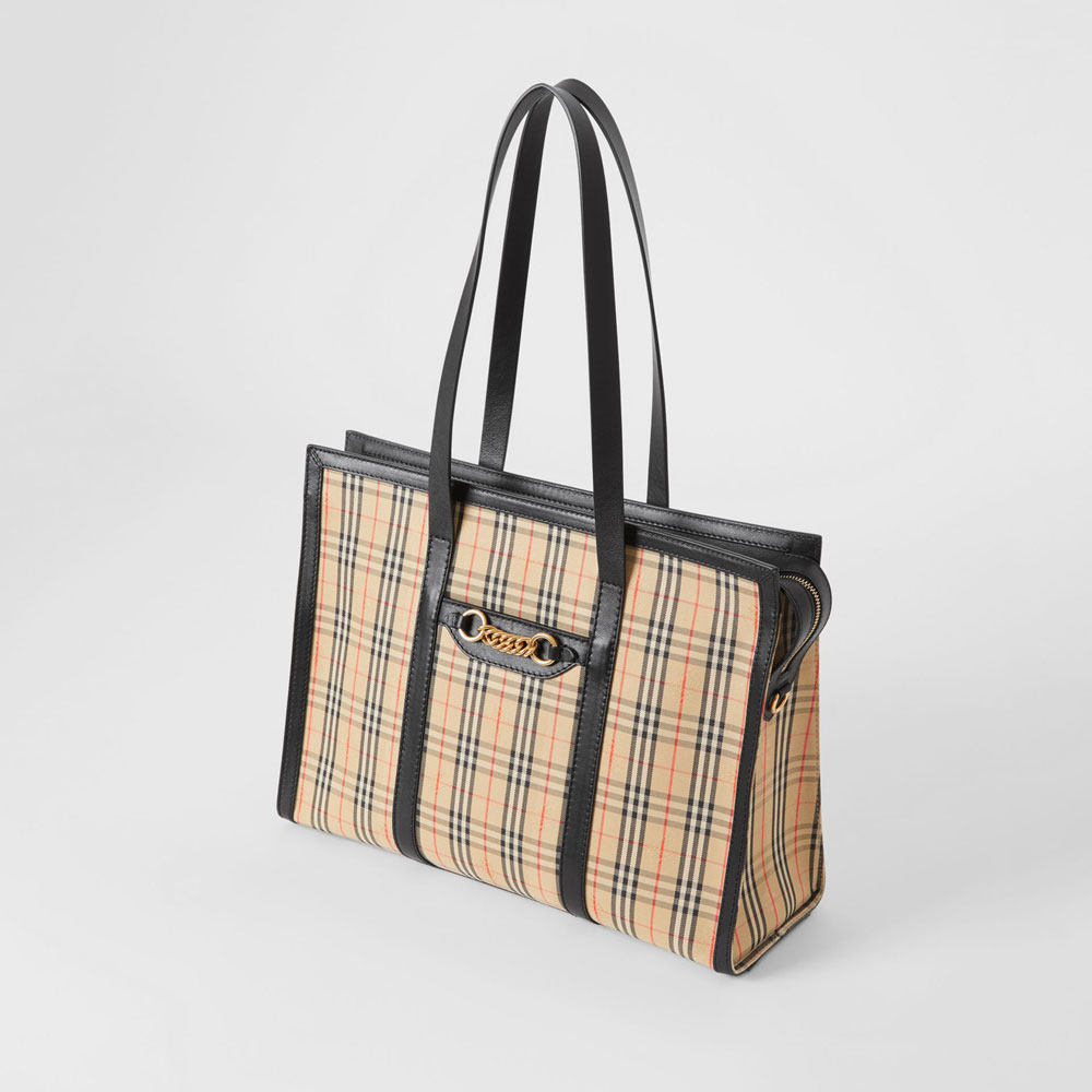 Burberry 1983 Check Link Tote Bag 80064111: Image 2