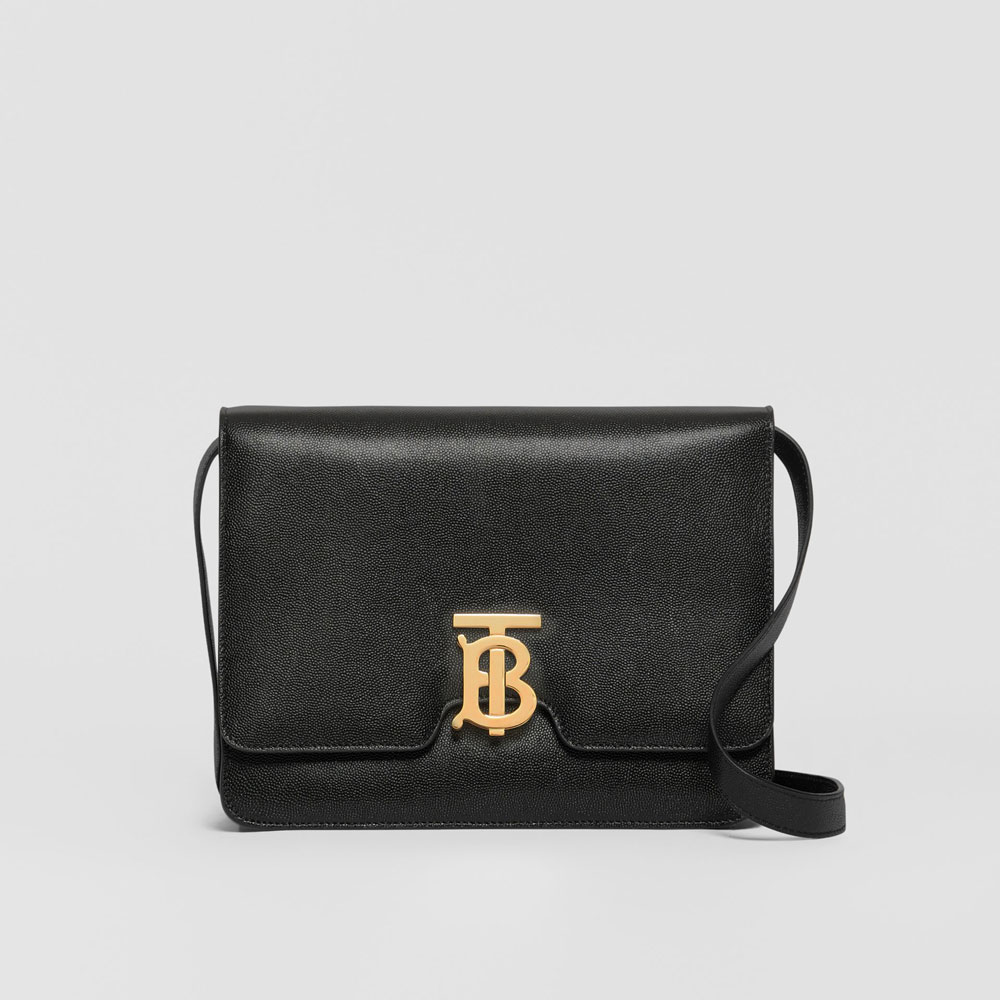 Burberry Medium Grainy Leather TB Bag 80193431: Image 1