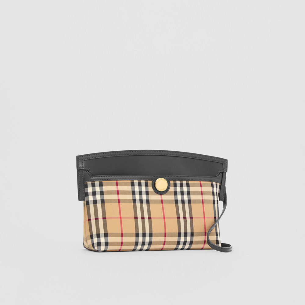 Burberry Vintage Check and Leather Society Clutch 80268361: Image 3