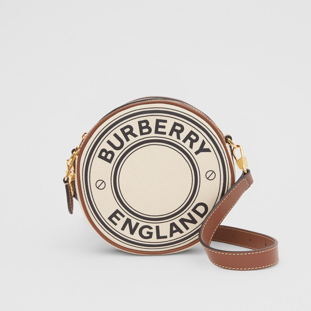 Burberry Logo Graphic Canvas and Leather Louise Bag 80276021: Image 1