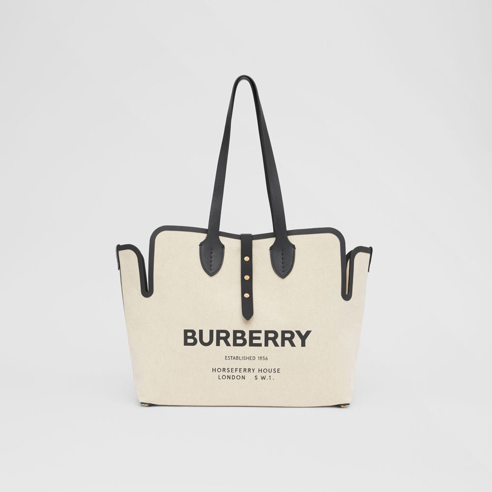 Burberry The Medium Soft Cotton Canvas Belt Bag 80313181: Image 1