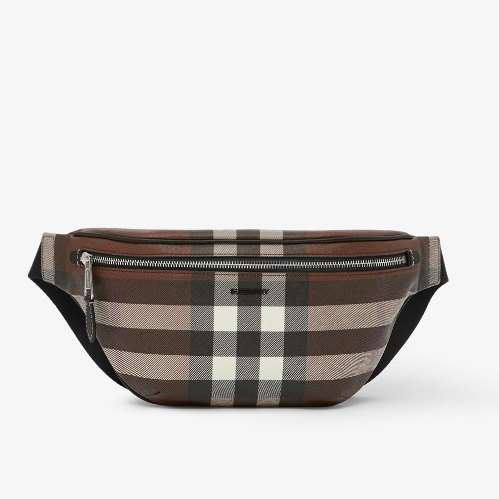 Burberry Cason Belt Bag in Dark Birch Brown 80528061: Image 1