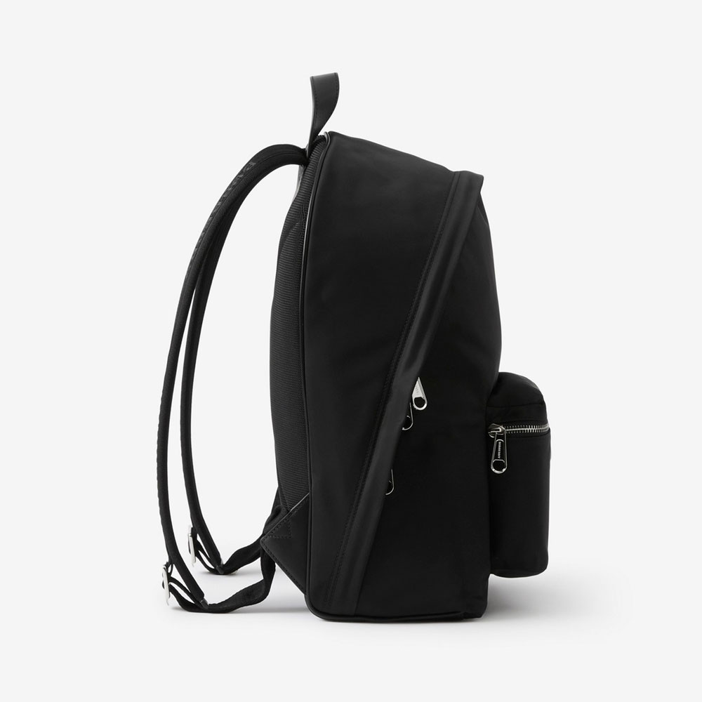 Burberry Nylon Backpack in Black 80634951: Image 3