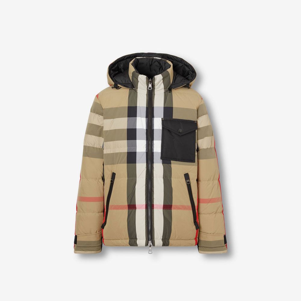 Burberry Reversible Check Puffer Jacket 80642911: Image 1