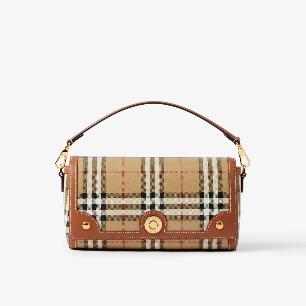 Burberry Top Handle Note Bag in Briar Brown 80661651: Image 1