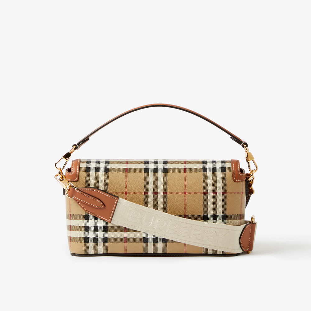 Burberry Top Handle Note Bag in Briar Brown 80661651: Image 3