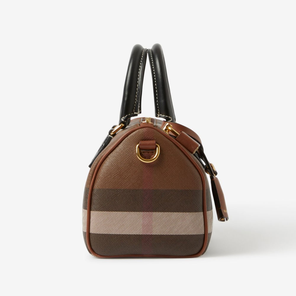 Burberry Mini Check Bowling Bag 80696631: Image 2