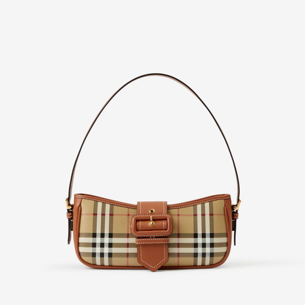 Burberry Check Sling Bag Vintage 80705631: Image 1