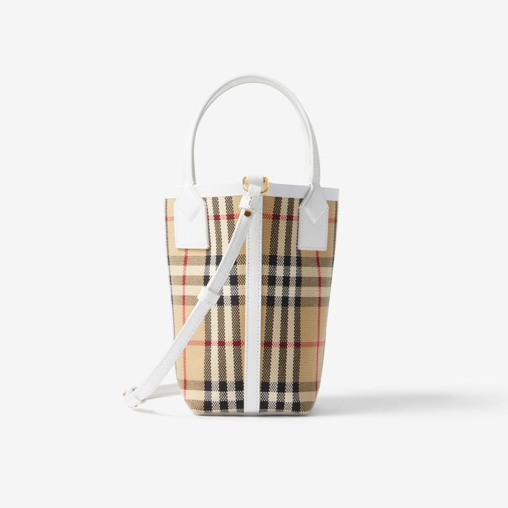 Burberry Mini London Tote Bag 80723481: Image 3