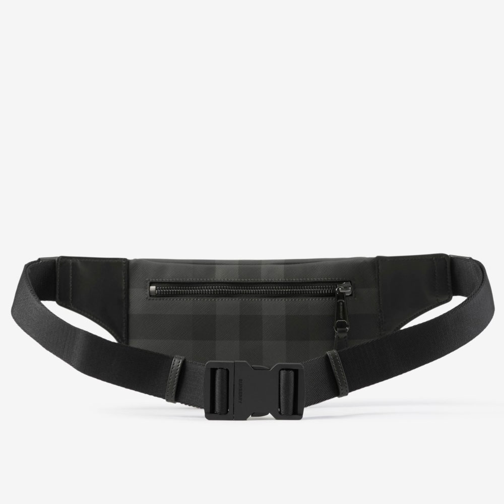 Burberry Mini Cason Belt Bag in Charcoal 80732681: Image 2