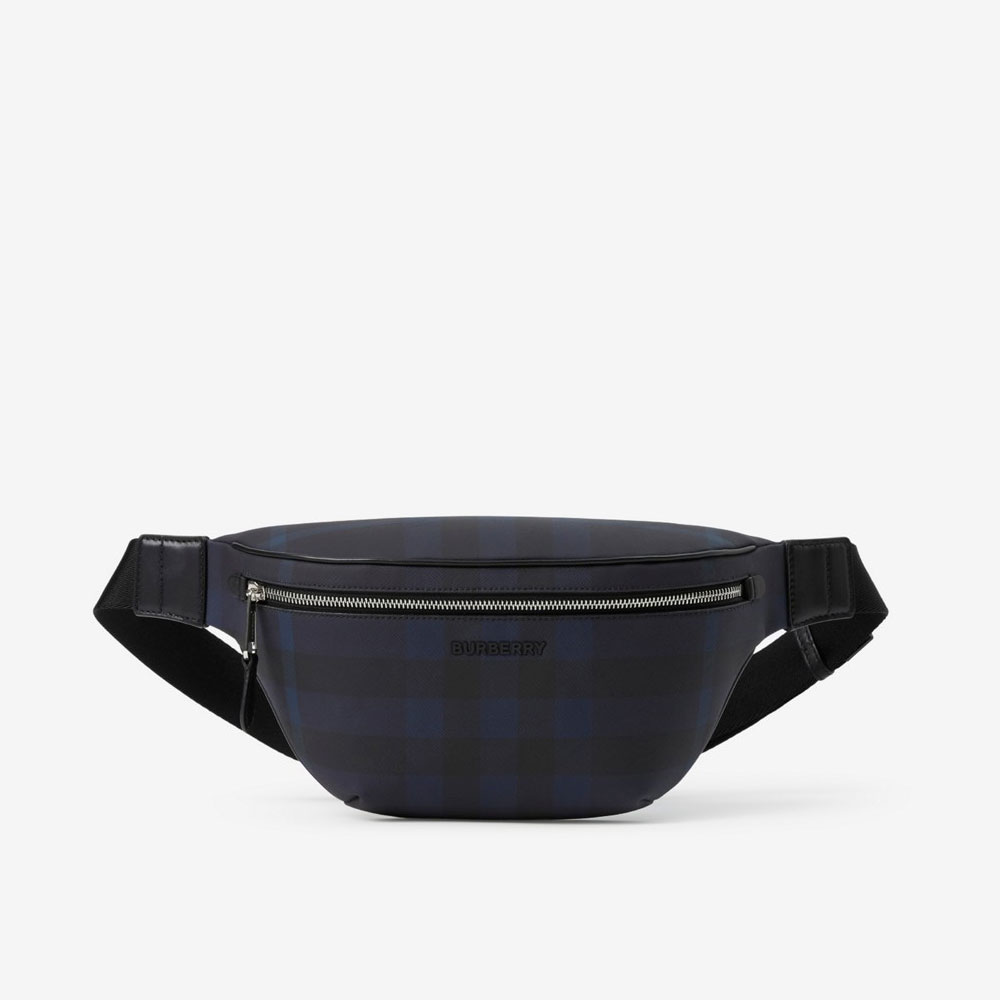 Burberry Cason Belt Bag in Navy 80732701: Image 1