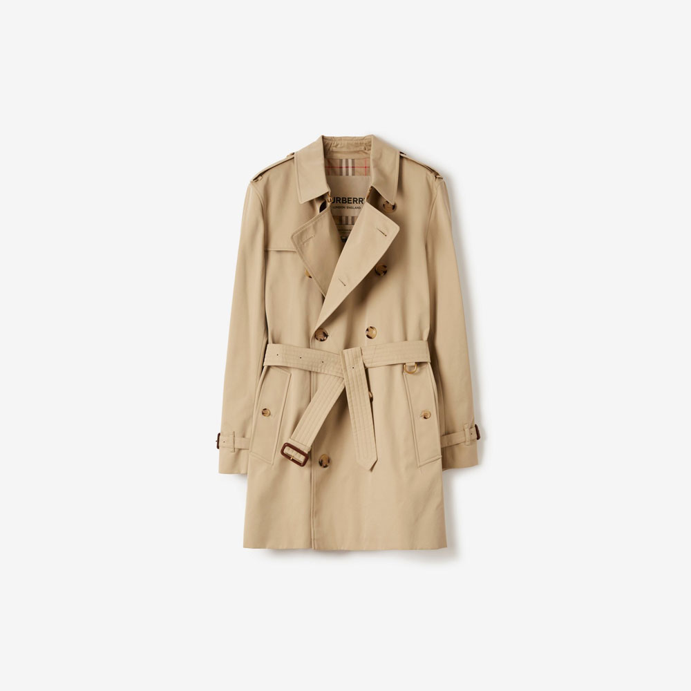 Burberry Short Kensington Heritage Trench Coat in Honey 80793901: Image 1