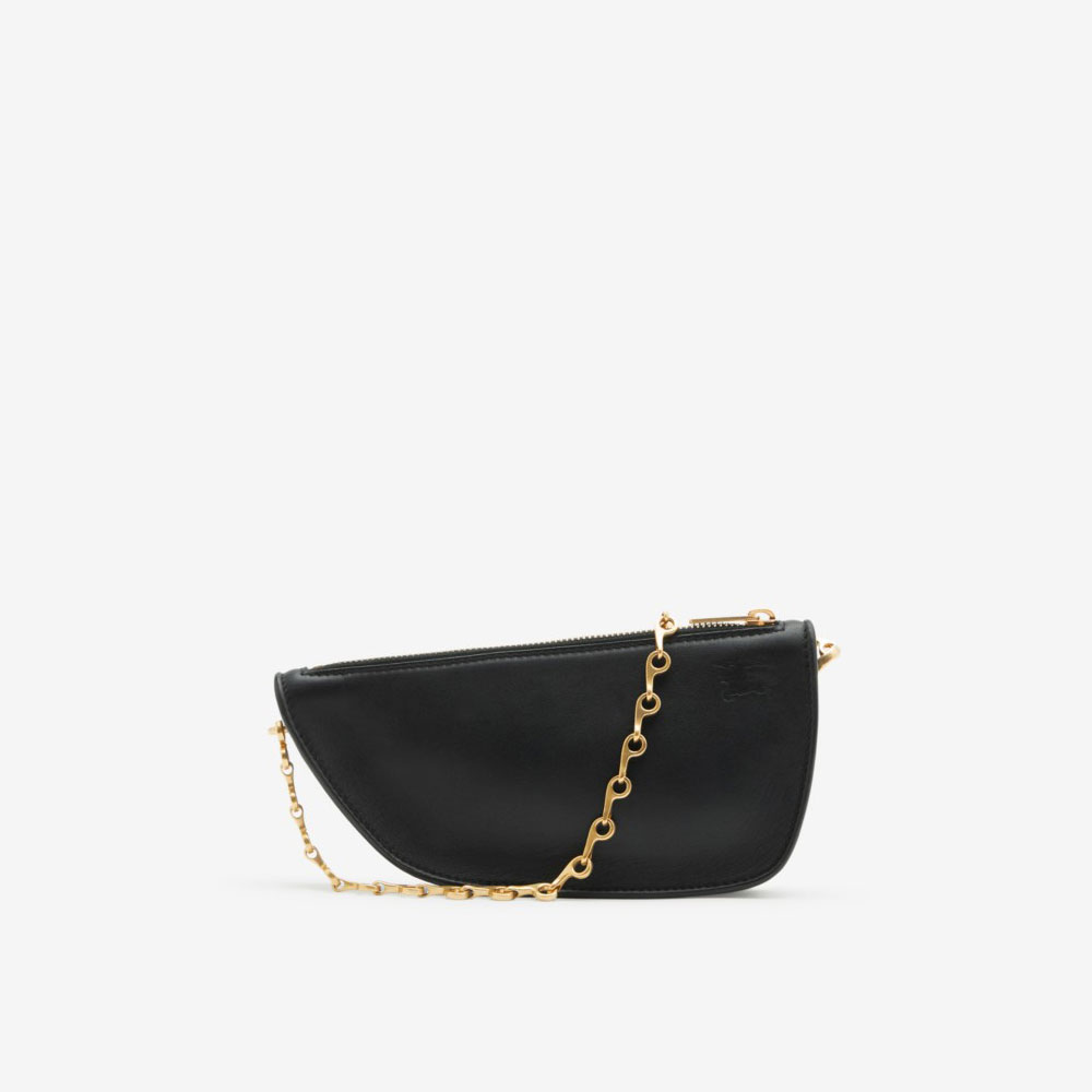 Burberry Micro Shield Sling Bag in Black 80798561: Image 2