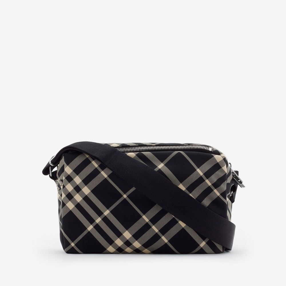 Burberry Check Crossbody Bag Nylon 80920171: Image 3