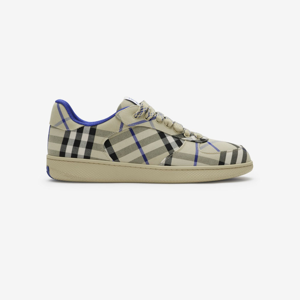 Burberry Check Terrace Sneakers in Lichen 80952751: Image 1