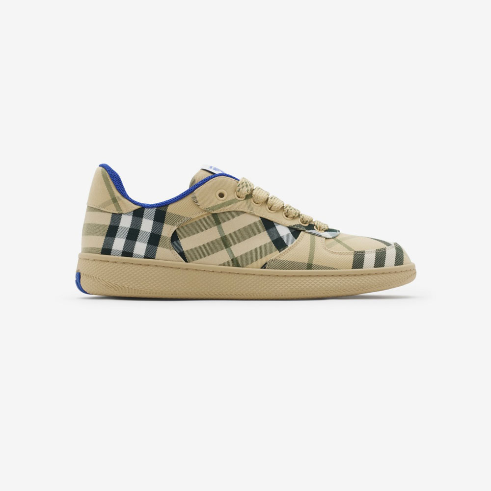 Burberry Check Terrace Sneakers in Grain 80963941: Image 1