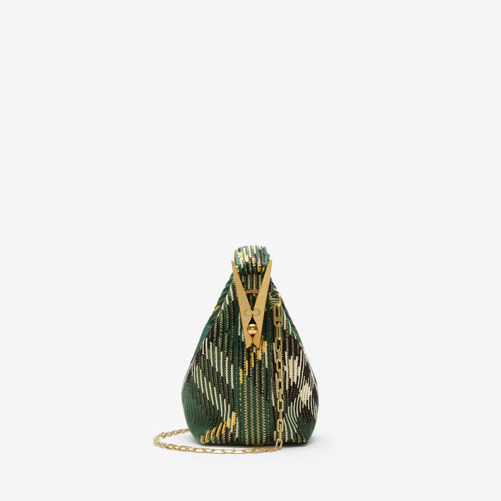 Burberry Micro Peg Chain Bag in Ivy 80974441: Image 2