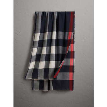 Burberry Lightweight Check Cashmere Scarf 40608311