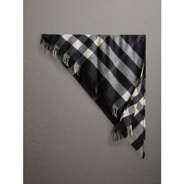 Burberry Bandana in Check Cashmere 40653501