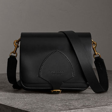 Burberry Square Satchel in Bridle Leather in Black 40694961