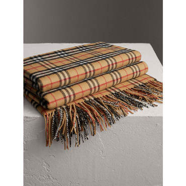 Burberry Vintage Check Cashmere Blanket 40705081