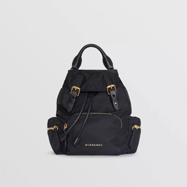 Burberry Small Crossbody Rucksack in Nylon in Black 40759721