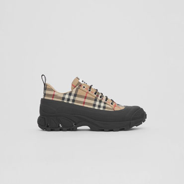 Burberry Vintage Check Cotton Arthur Sneakers 80452871