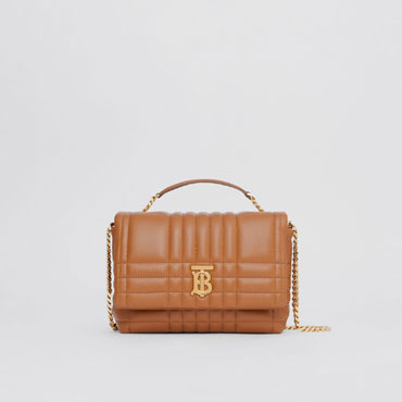 Burberry Small Quilted Lambskin Lola Satchel 80490511