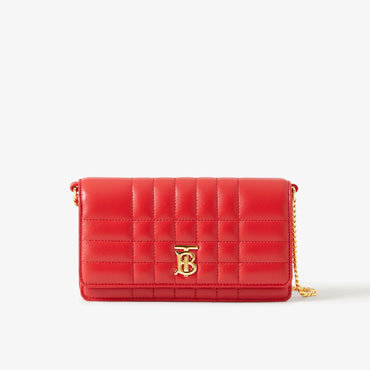 Burberry Lola Clutch Red 80661781