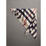 Burberry Bandana in Check Cashmere 40654211