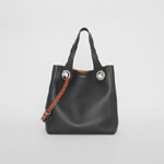 Burberry Medium Leather Grommet Detail Tote 80065161