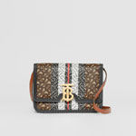 Burberry Small Monogram Stripe E-canvas TB Bag 80193361