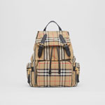 Burberry The Medium Rucksack in Vintage Check ECONYL 80257081